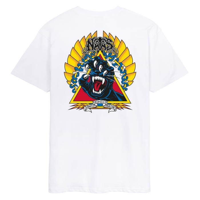 Santa Cruz T-Shirt Natas Screaming Panther - SkateTillDeath.com