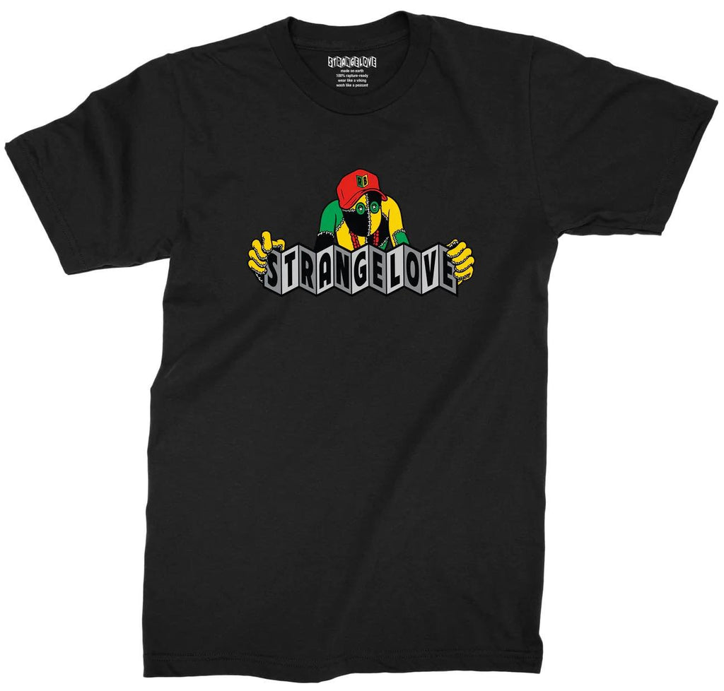 strangelove tee shirt ragdoll (black) - SkateTillDeath.com
