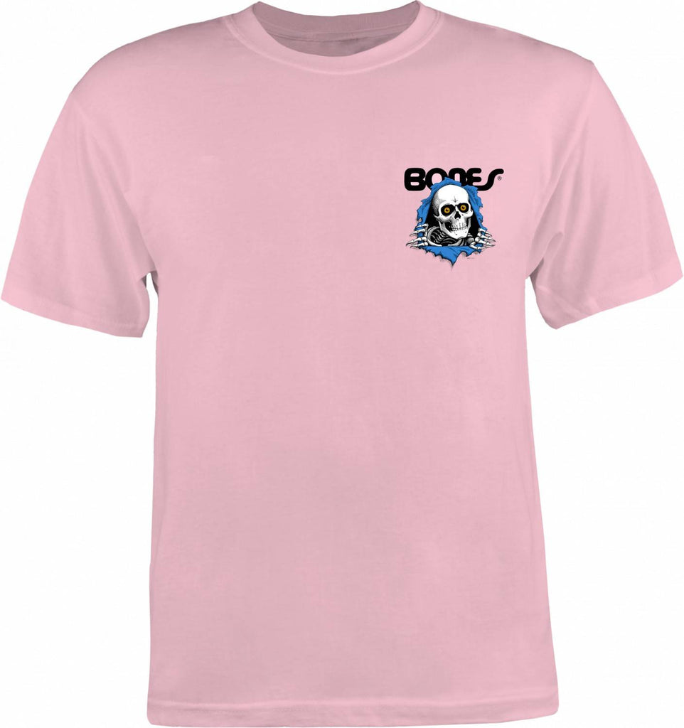 T-Shirt Powell-Peralta Ripper Pink - SkateTillDeath.com