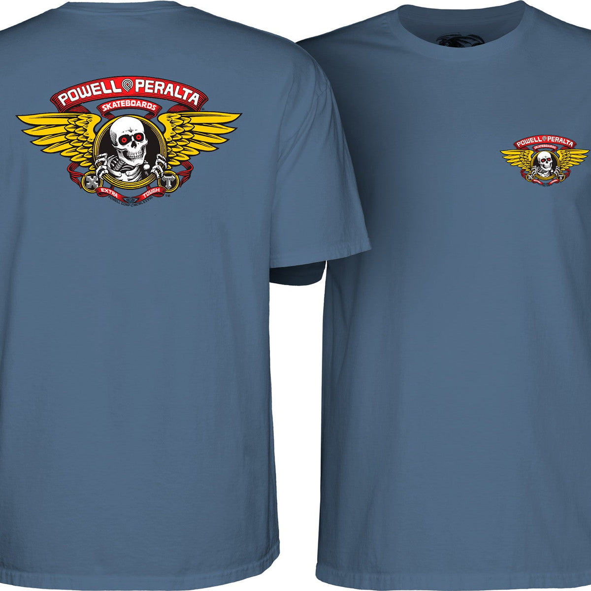 T-shirt Powell-Peralta™Winged Ripper Indigo – SkateTillDeath.com