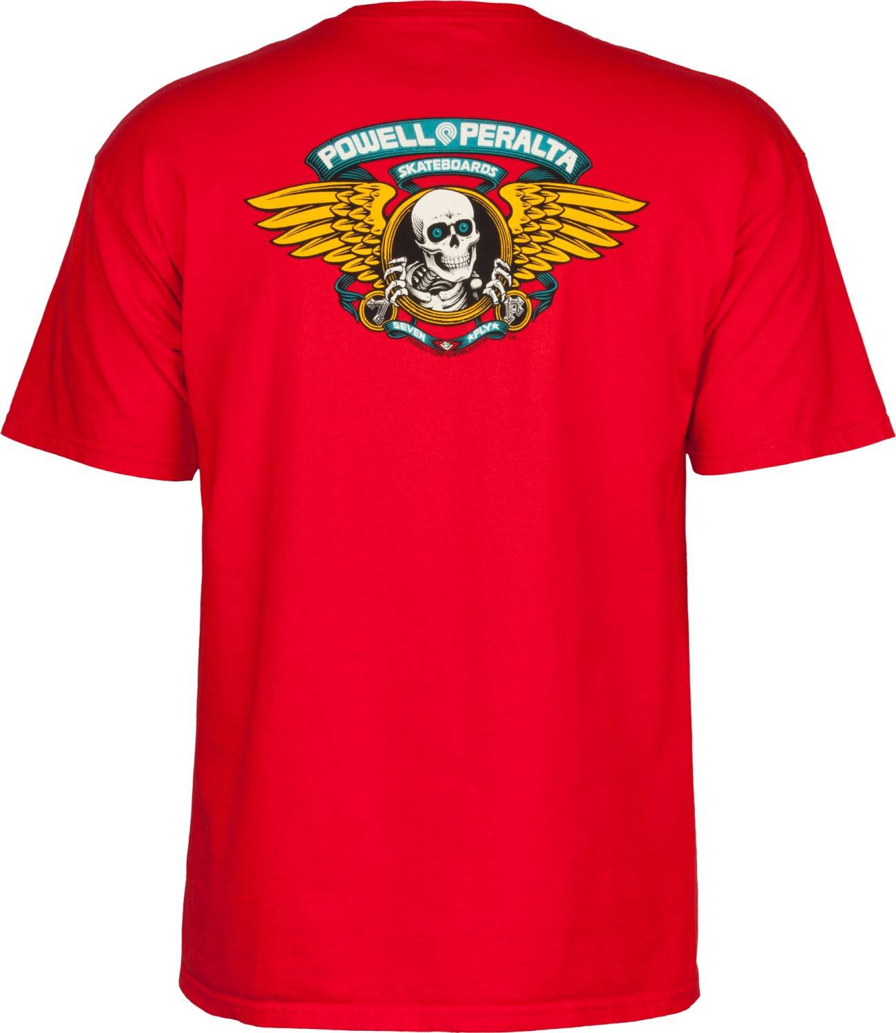 T-shirt Powell-Peralta™Winged Ripper Red - SkateTillDeath.com