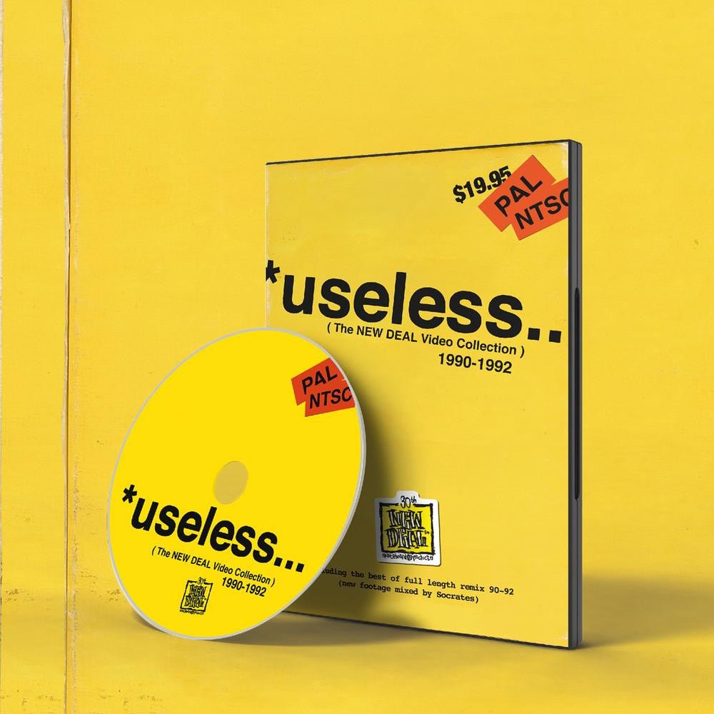USELESS (THE NEW DEAL VIDEO COLLECTION) 1990-1992 DVD - SkateTillDeath.com
