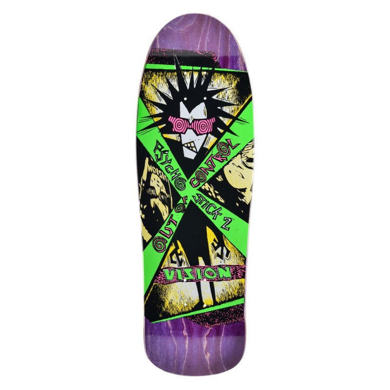 vision psycho stick ii 10" old school skateboard deck - SkateTillDeath.com