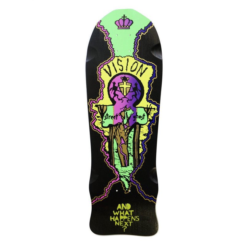 Vision Street Old Ghost 9.75" Old School Skateboard Deck - SkateTillDeath.com