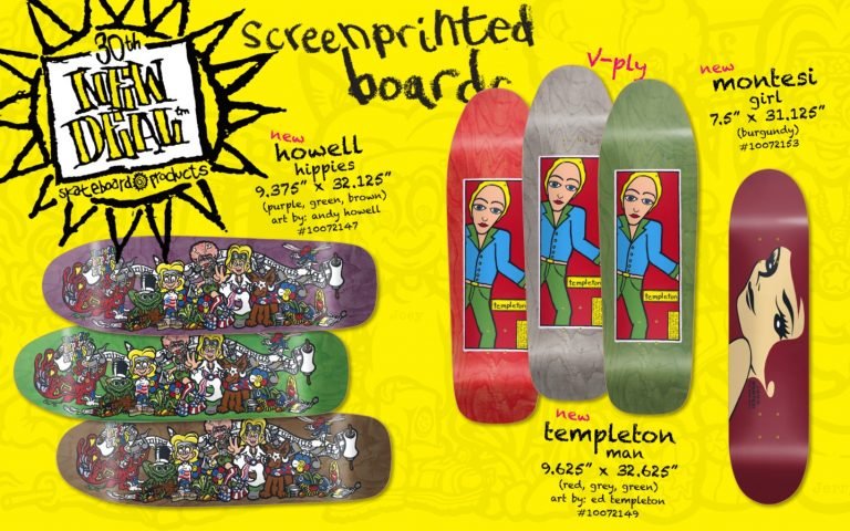 New Deal Reissues Fall 2022 - SkateTillDeath.com