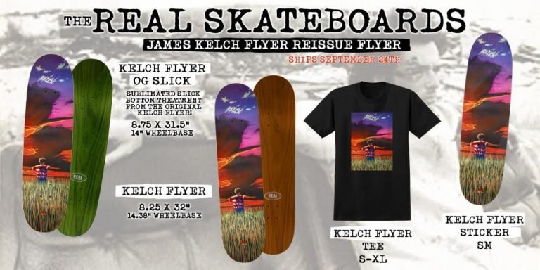 Re-Issue of James “The Mayor” Kelch’s 1st Pro Board - SkateTillDeath.com
