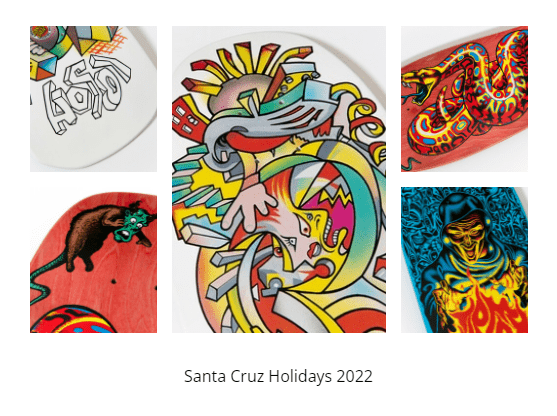 Santa Cruz Holiday 2022 reissues - SkateTillDeath.com