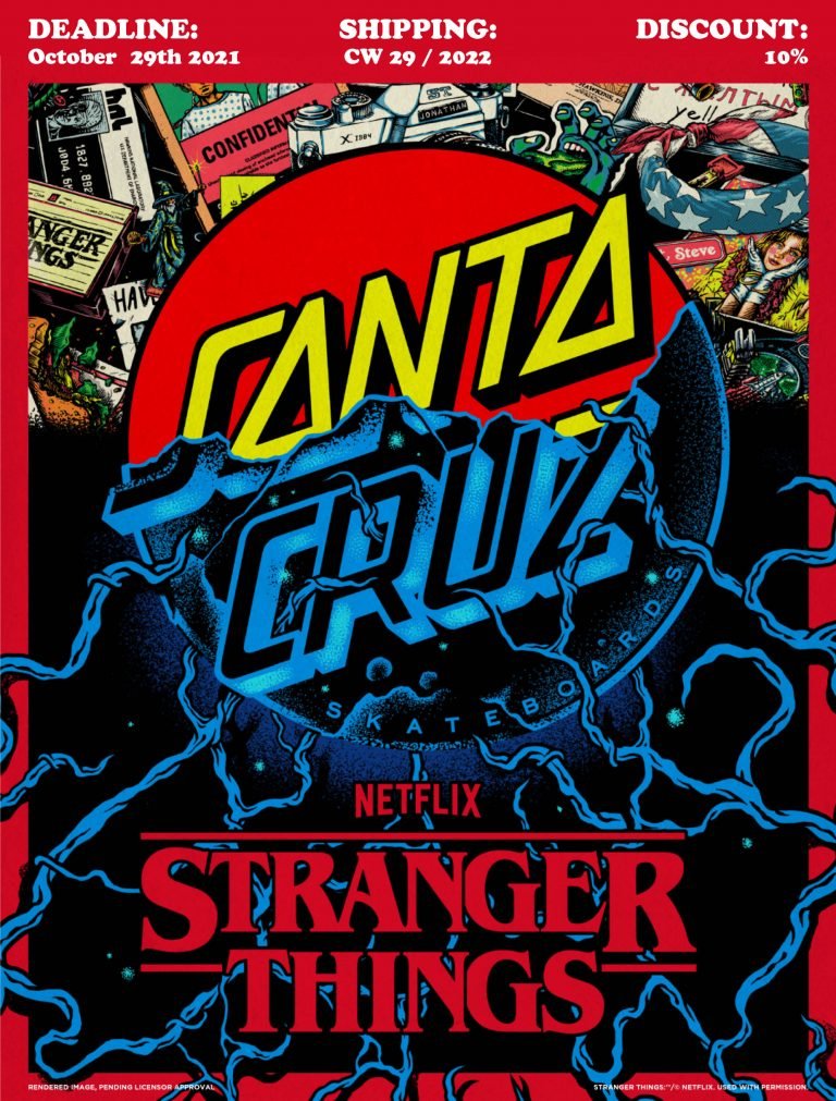 Stranger Things x Santa Cruz Collab - SkateTillDeath.com