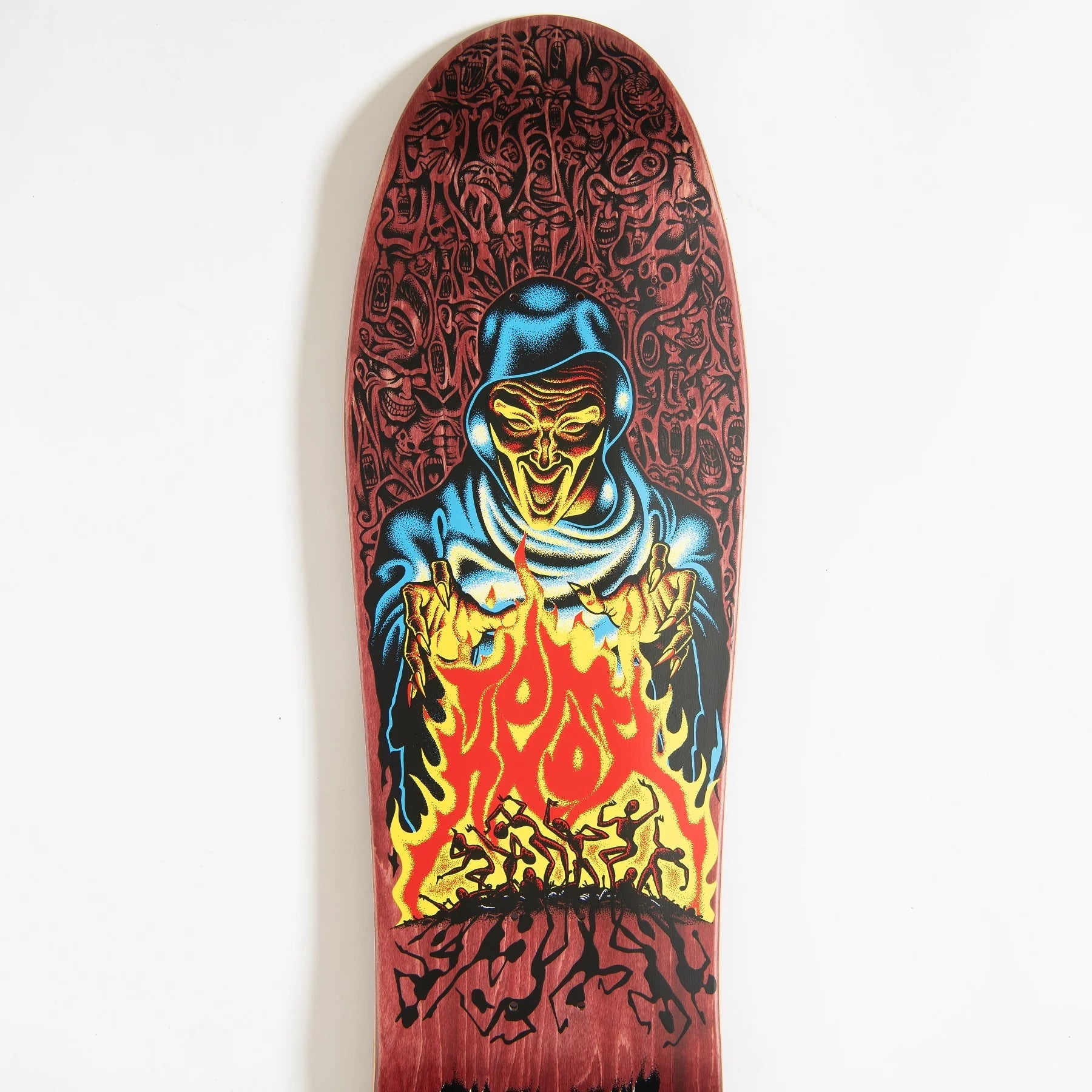 10.0in Knox Firepit Reissue Santa Cruz Skateboard Deck 10.0in Knox Firepit Reissue Santa Cruz Skateboard Deck