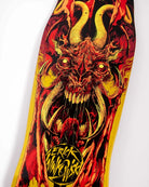 10.34in Winkowski Primeval Fire Santa Cruz Shaped Skateboard Deck - SkateTillDeath.com
