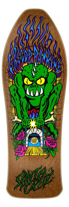 10.39in Gregor Rankine Monster Reissue Santa Cruz Skateboard Deck - SkateTillDeath.com