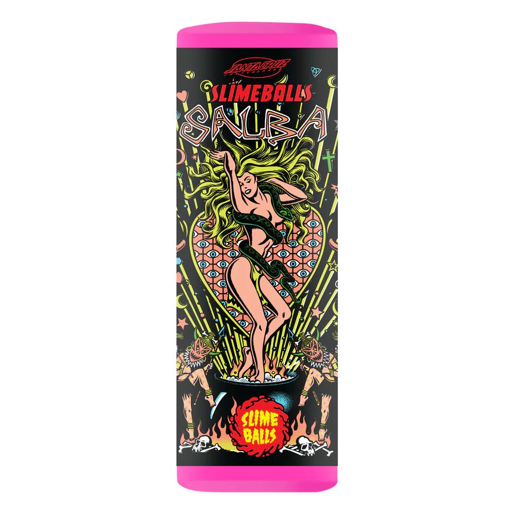 60mm Salba Witch Doctor Pink 78a Slime Balls Skateboard Wheels - SkateTillDeath.com