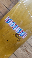 8.875" Heart Skull "Black Velvet" Deck - Signed by Sean Cliver - SkateTillDeath.com