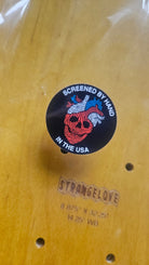 8.875" Heart Skull "Black Velvet" Deck - Signed by Sean Cliver - SkateTillDeath.com