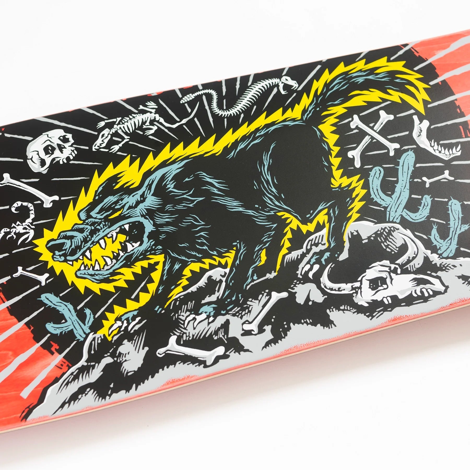 9.28in Kendall Wolf Reissue Santa Cruz Skateboard Deck