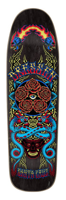9.30in Eric Dressen Rose Crew Five Santa Cruz Shaped Skateboard Deck - SkateTillDeath.com