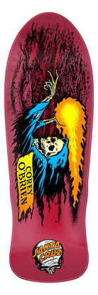 9.85in O'Brien Reaper Reissue Santa Cruz Skateboard Deck - SkateTillDeath.com