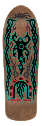 9.9in Eric Dressen Tribal Reissue Santa Cruz Skateboard Deck - SkateTillDeath.com