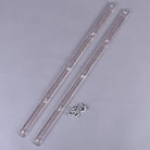 Deathwish Skateboards Death Rails Skateboard Rails - Glitter/Clear - SkateTillDeath.com