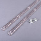 Deathwish Skateboards Death Rails Skateboard Rails - Glitter/Clear - SkateTillDeath.com