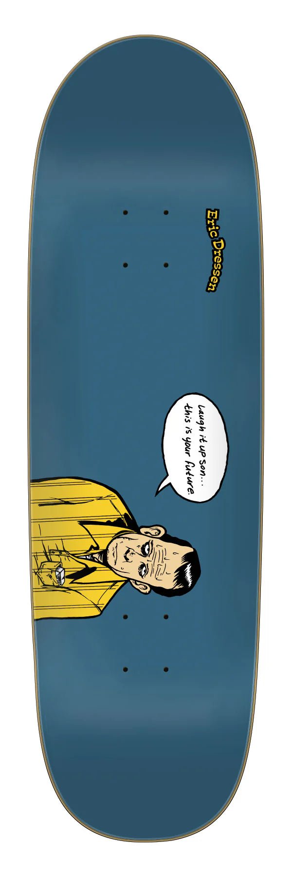 Decks Santa-Cruz Dressen Laugh It Up Egg Shaped - SkateTillDeath.com