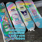 Girl x Hello Kitty Mike Carroll Rainbow 8.5″ Skateboard Deck - SkateTillDeath.com