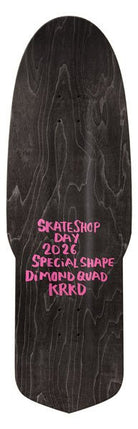 KROOKED DECK SSD26 DIAMOND QUAD 10.75 X 33.95 WB 16.125 - SkateTillDeath.com