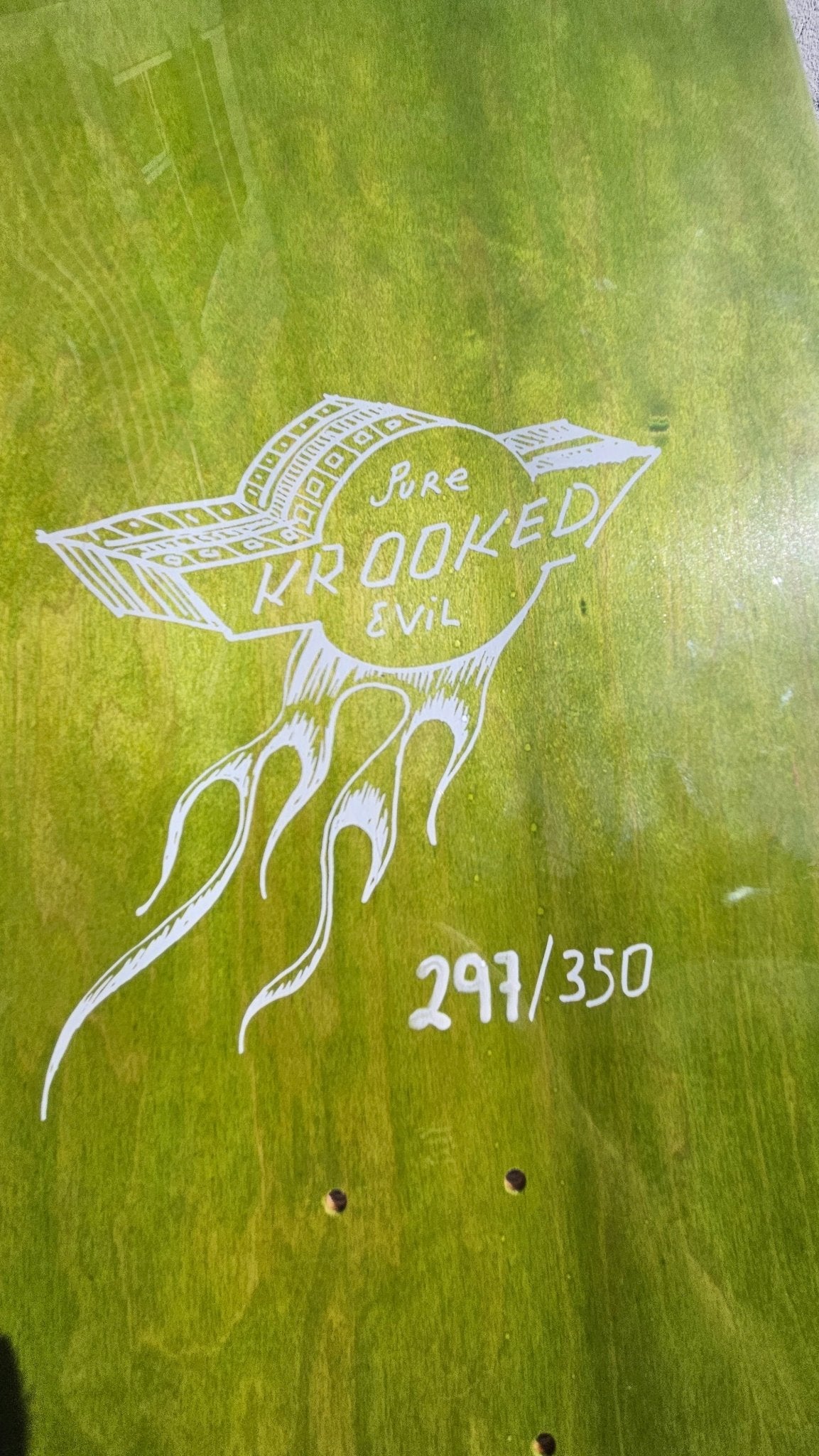 Krooked Skateboards x Mark Gonzales - Pure Evil 2 Beamer