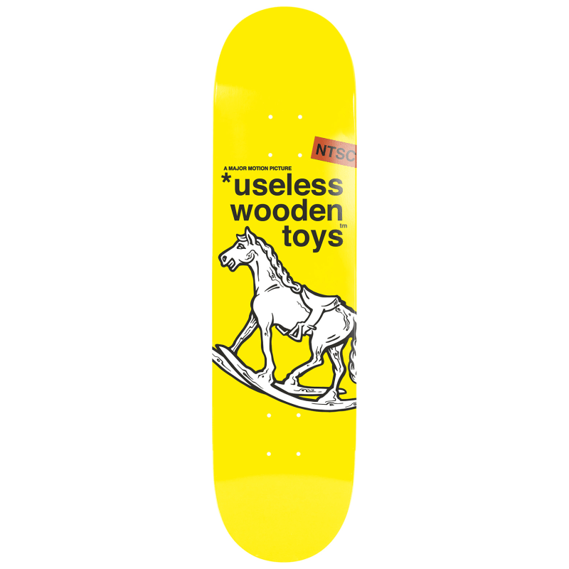 NEW DEAL DECK USELESS WOODEN TOYS 8.5 / 8.25 X 32.2 WB-14.25 - SkateTillDeath.com