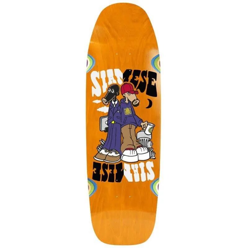New Deal Reissue Siamese Skateboard Deck 9.62″ - SkateTillDeath.com
