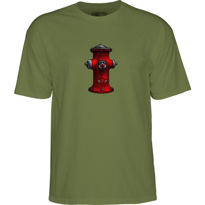 Powell Peralta Andy Anderson Vajra T-Shirt Military Green - SkateTillDeath.com