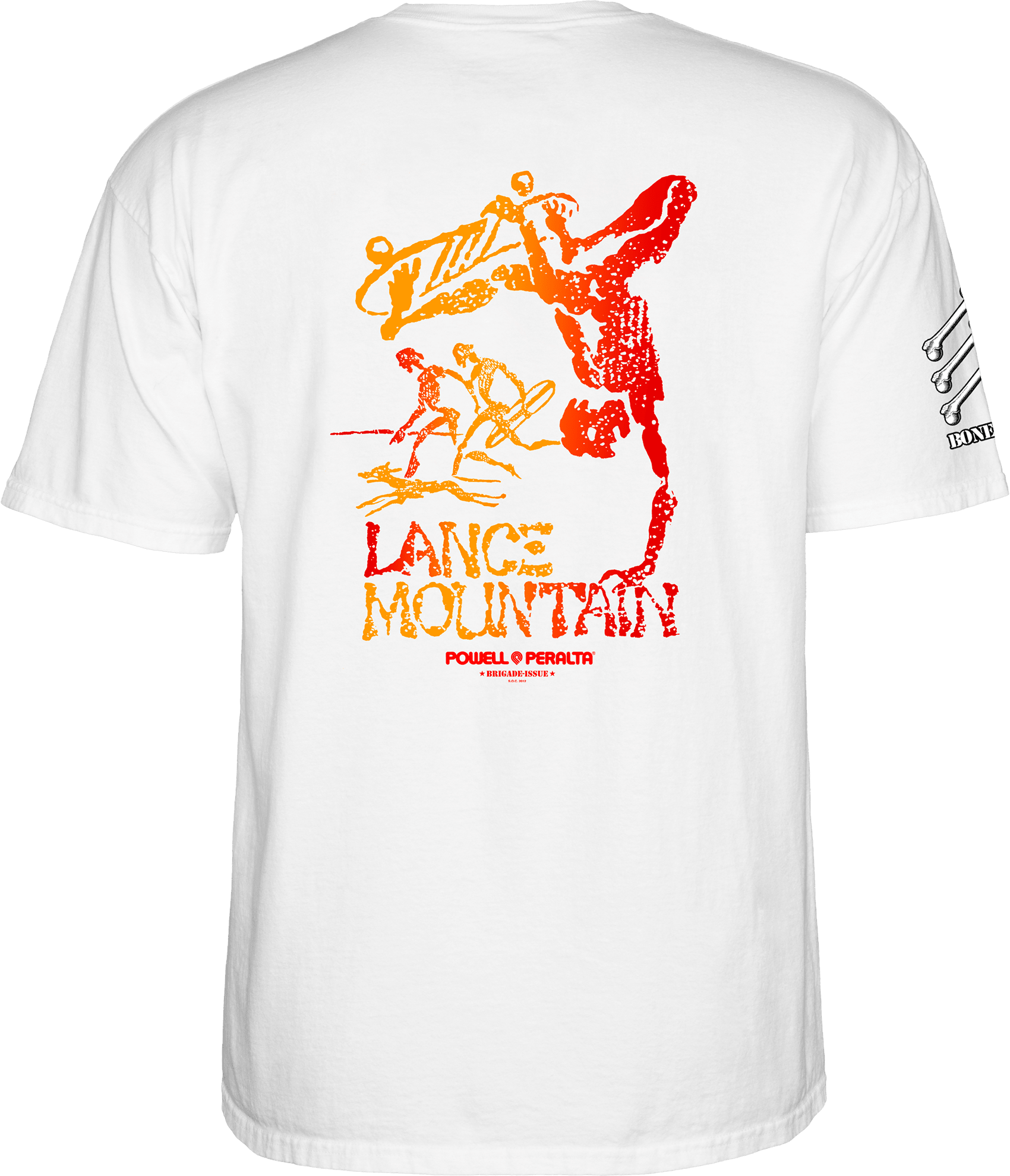 POWELL PERALTA BONES BRIGADE™ Lance Mountain Shortsleeve T-shirt - SkateTillDeath.com