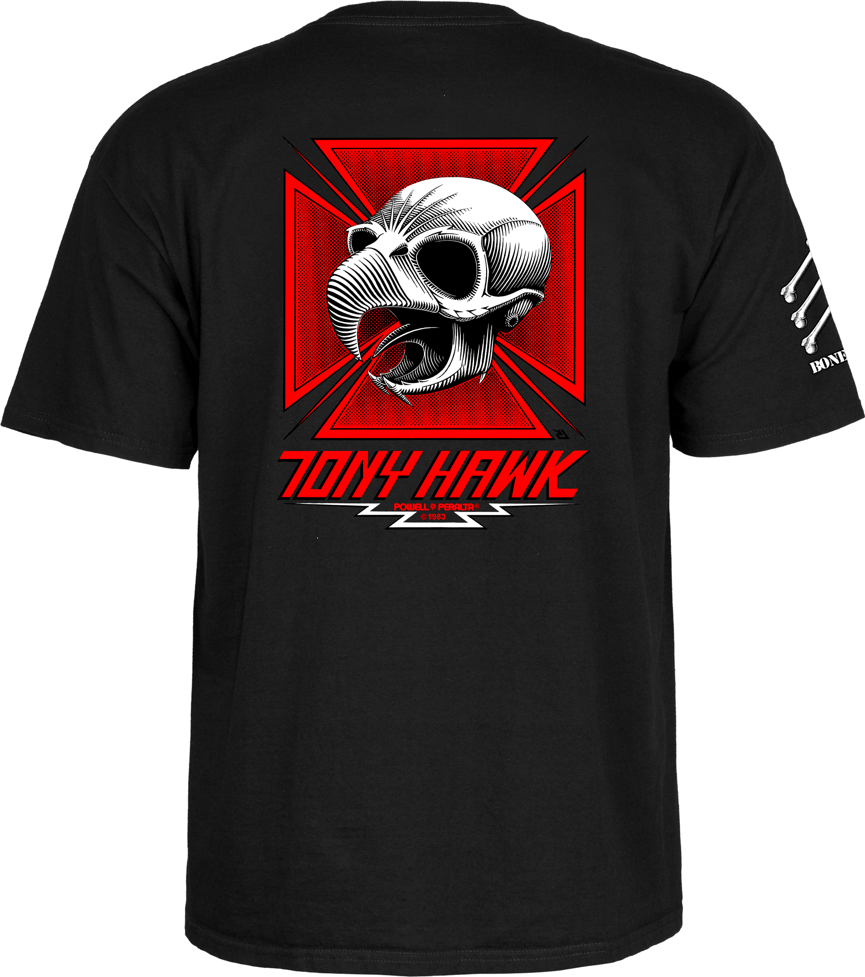 POWELL PERALTA BONES BRIGADE™ Tony Hawk Shortsleeve T-shirt - SkateTillDeath.com