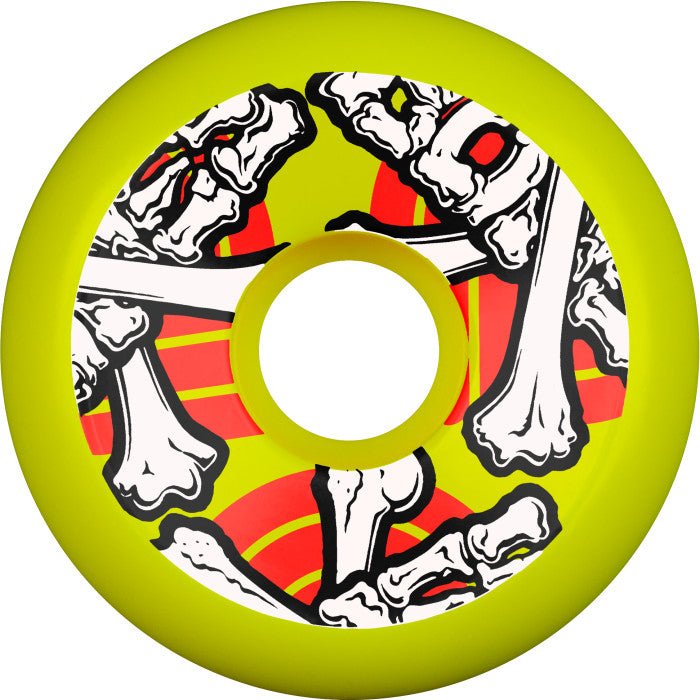 Powell Peralta Cross Bones Skateboard Wheels 64mm 97a (pack of 4 wheels) - SkateTillDeath.com