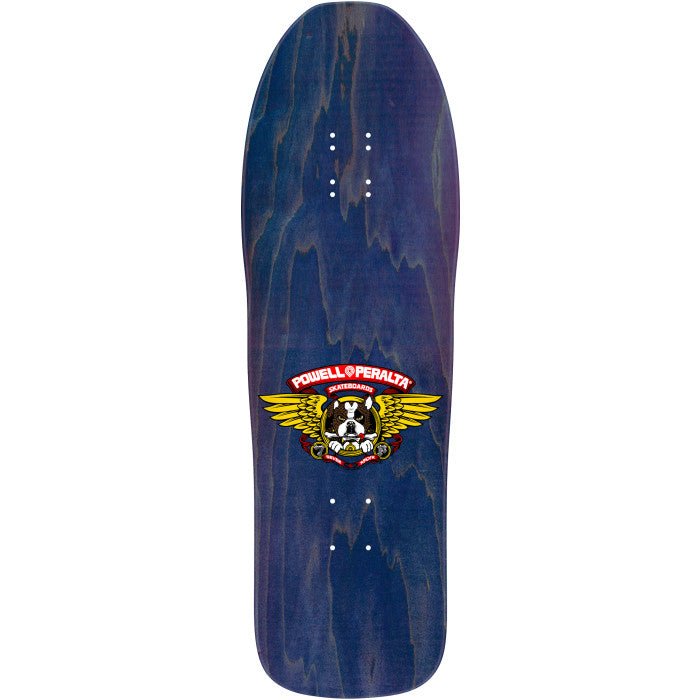 Powell Peralta Frankie Hill Bulldog Reissue Skateboard Deck Blue