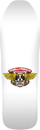 POWELL PERALTA FRANKIE HILL "BULLDOG" White w/ Gold Foil 10" SKATEBOARD DECK - SkateTillDeath.com