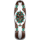 Powell Peralta Nicky Guerrero Mask Skateboard Deck White / Coper Foil - 10 x 31.75 - SkateTillDeath.com
