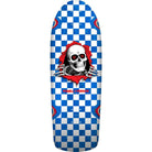 Powell Peralta OG Ripper Checker Reissue Skateboard Deck Blue Veneer - 10 x 30 - SkateTillDeath.com