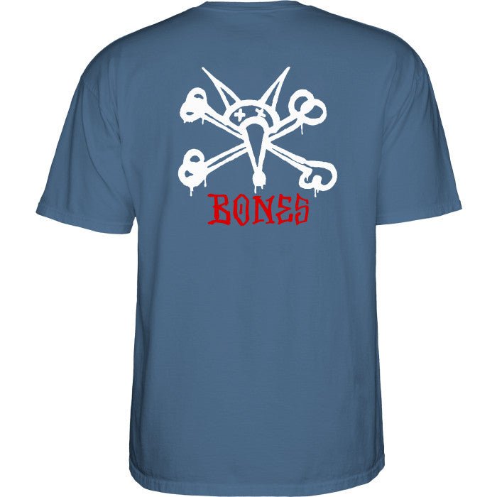 Powell Peralta Rat Bones T-Shirt Indigo Blue Powell Peralta Rat Bones T-Shirt Indigo Blue
