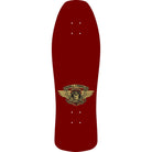 Powell Peralta Ray Underhill Cross Reissue Skateboard Deck Burgundy/Gold Foil - 9.9 x 31.5 - SkateTillDeath.com
