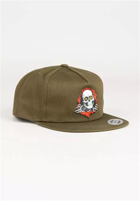 Powell Peralta Ripper Snapback Cap (various colours) - SkateTillDeath.com