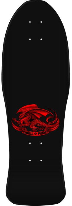 Powell Peralta Steve Caballero Chinese Dragon Reissue Skateboard Deck Red Foil - 10 x 30 - SkateTillDeath.com