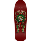 Powell Peralta Steve Caballero Mask Reissue Skateboard Deck Burgundy/Gold Foil - 9.75 x 31.12 - SkateTillDeath.com