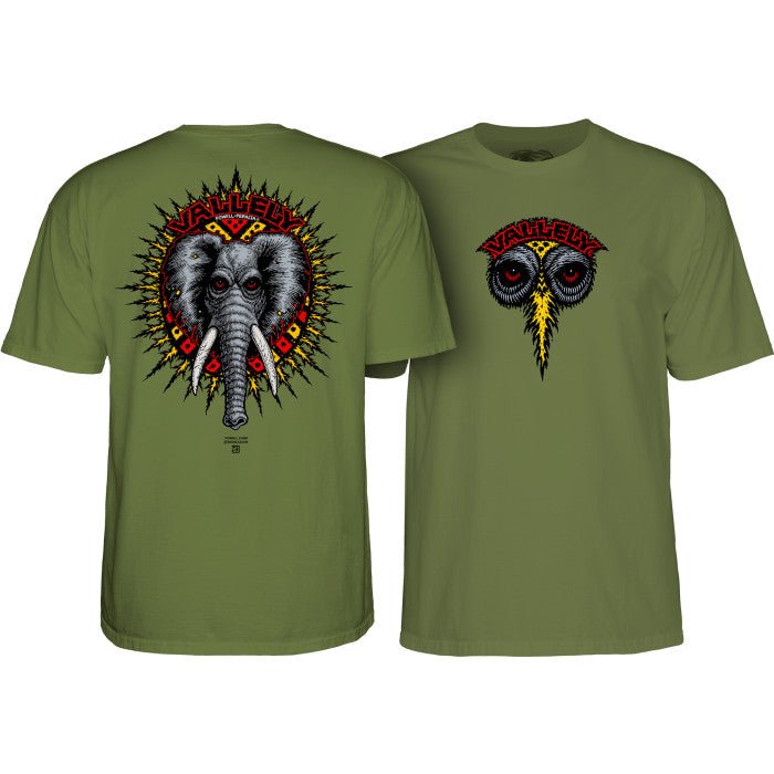 Powell Peralta Vallely Elephant T-shirt black - SkateTillDeath.com
