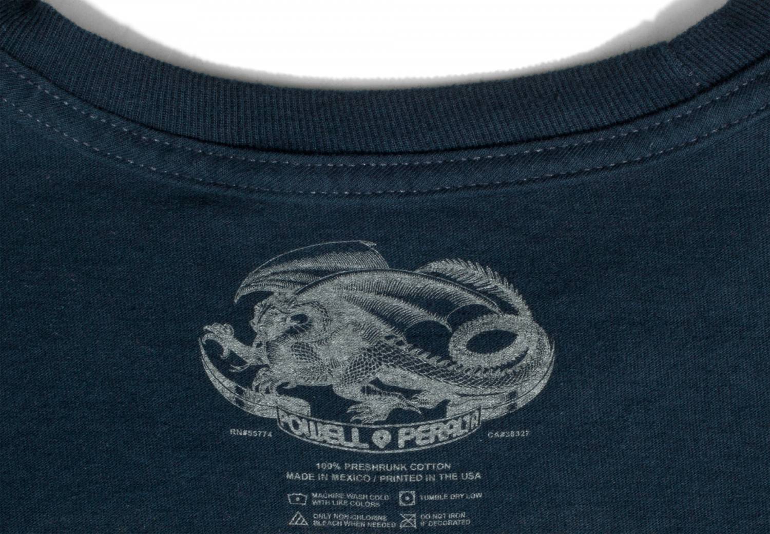 Powell Peralta Vato Rat T-shirt navy - SkateTillDeath.com