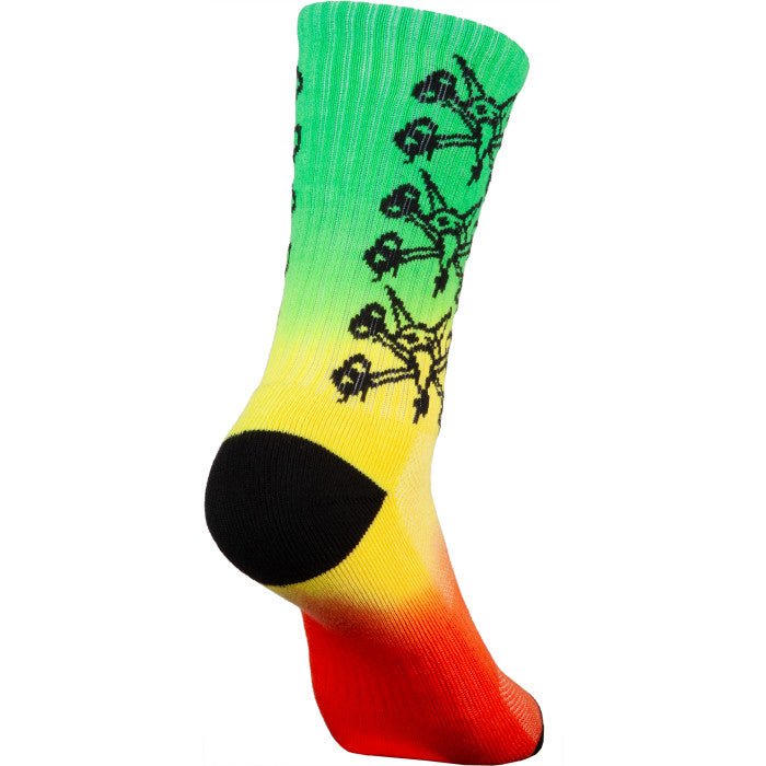 Powell Peralta Vato Rats Cotton Socks rasta Fade - SkateTillDeath.com