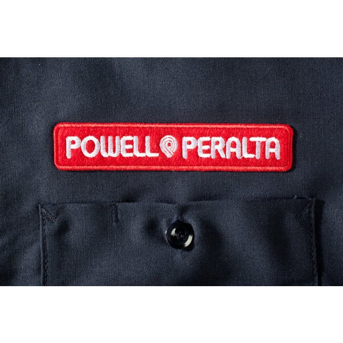Powell Peralta Work Shirt Winged Ripper Navy - SkateTillDeath.com