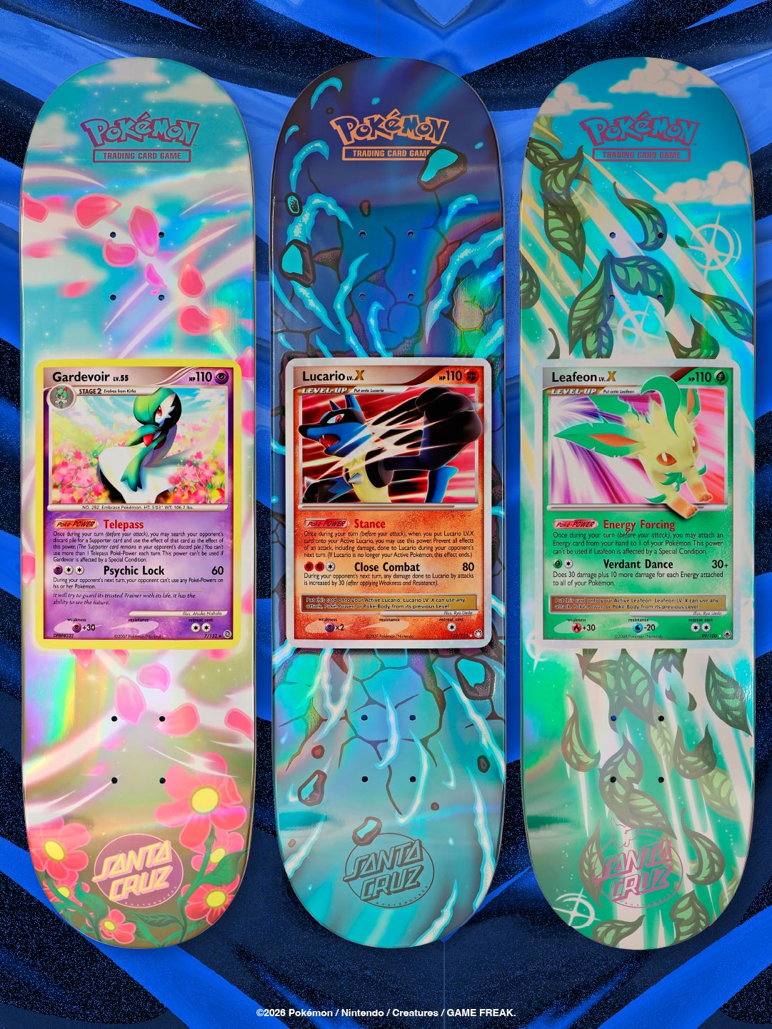 Skateboard Deck Santa Cruz x Pokemon 30 years - SkateTillDeath.com