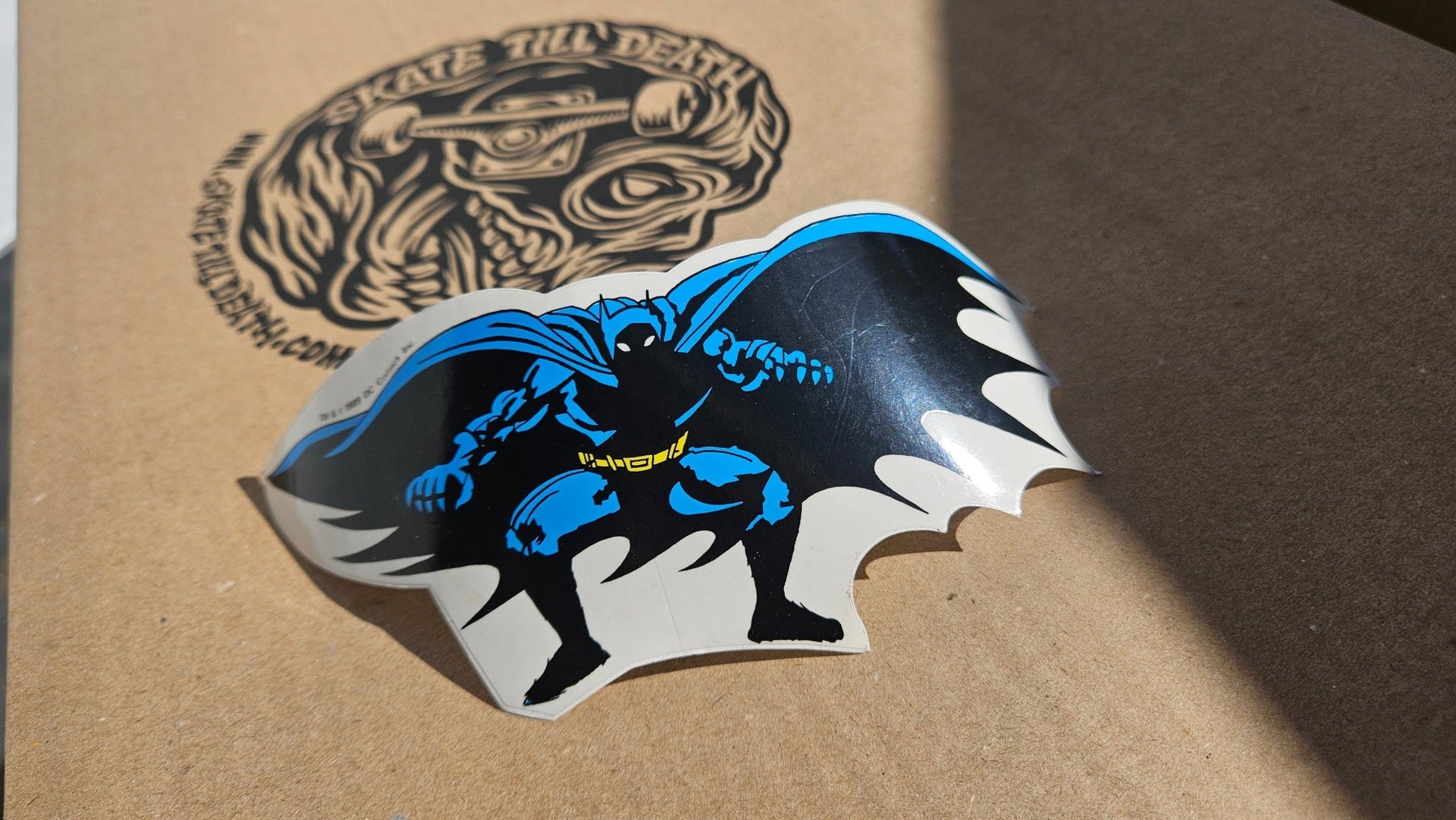 Vintage Batman 1989 DC Comics Sticker (20cmx7cm
