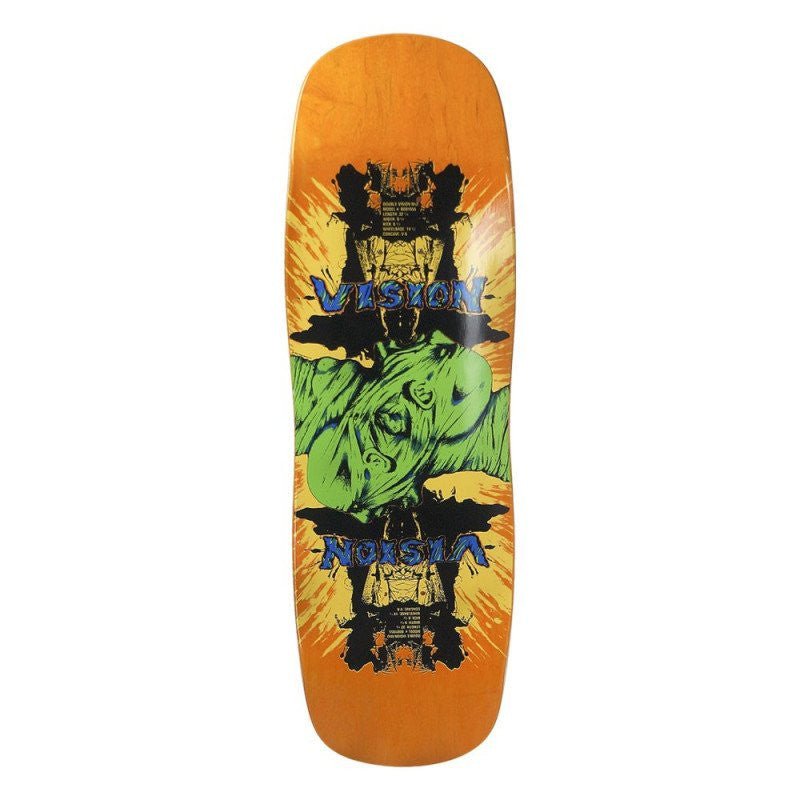 vision double vision - old school skateboard deck - Orange - SkateTillDeath.com